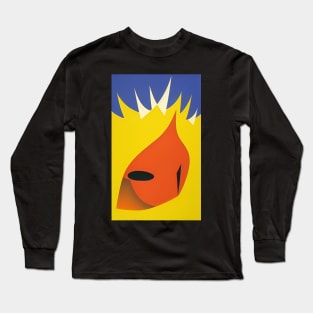 Abstract Fire Long Sleeve T-Shirt